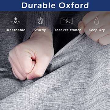 MISSLO Heavy Duty Garment Bag for Travel and Storage