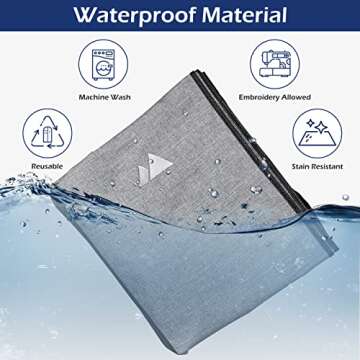 MISSLO Heavy Duty Garment Bag for Travel and Storage