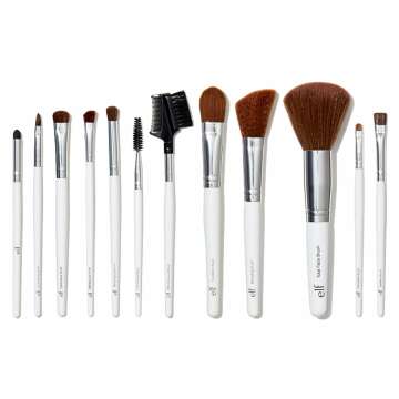e.l.f. Professional Vegan Makeup Tools Set - Blend, Contour & Highlight