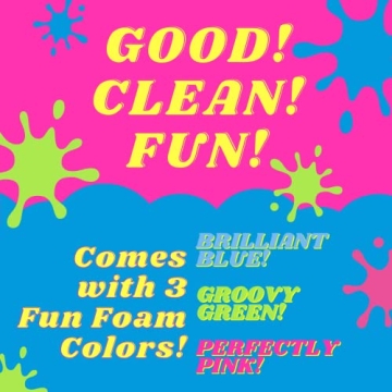 Fozzi's Foam Bath Soap for Kids Fun & Fragrance Pack