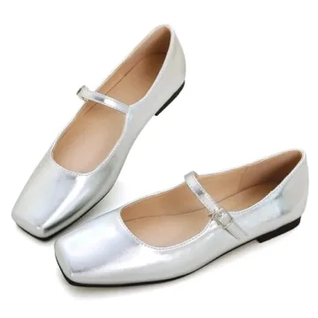 Stylish TN TANGNEST Leather Flats for Women Comfort and Style