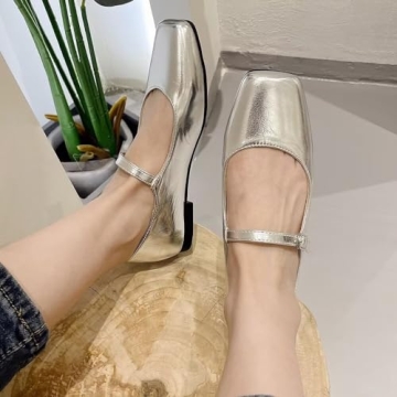 Stylish TN TANGNEST Leather Flats for Women Comfort and Style