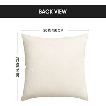 AVOIN Merry Christmas Throw Pillow Covers Set of 4