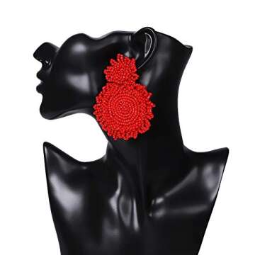 Buy Statement Bohemian Drop Earrings for Women - Perfect Gift