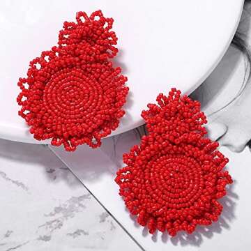 Buy Statement Bohemian Drop Earrings for Women - Perfect Gift