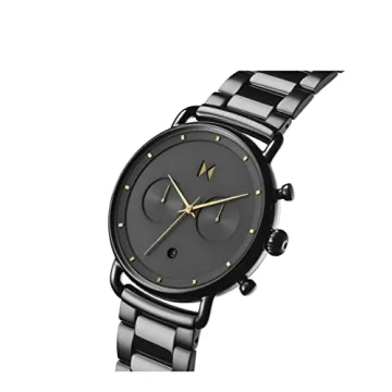 MVMT Blacktop Honey Smoke Chronograph Watch - 47mm Auto Style