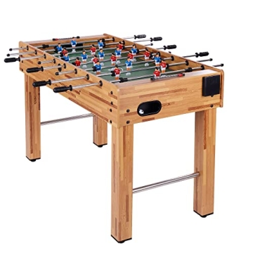 Fitvids 48 Inch Game Room Foosball Table - Competition Sized Soccer