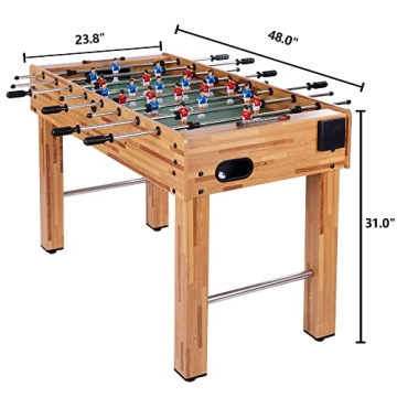 Fitvids 48-Inch Foosball Table for Family Fun