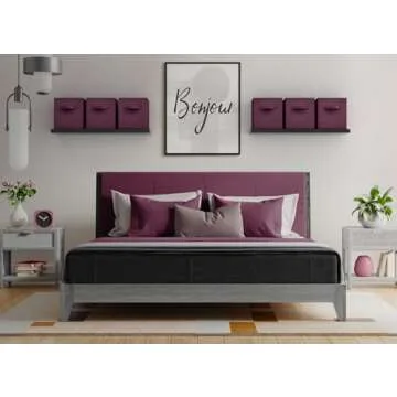 Sorbus Foldable Storage Cubes - 6 Fabric Baskets for Home Organization