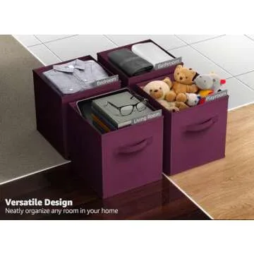 Sorbus Foldable Storage Cubes - Organize with Style