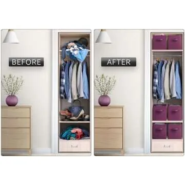 Sorbus Foldable Storage Cubes - Organize with Style