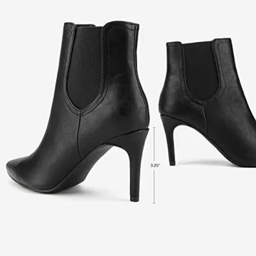 Stylish DREAM PAIRS Women's Stiletto Booties for Comfort