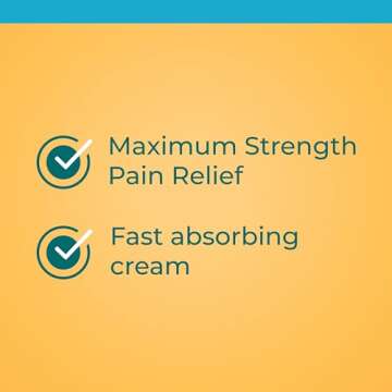 Neosporin + Maximum-Strength Pain Relief Dual Action Cream, First Aid Topical Antibiotic & Analgesic Cream for Wound Care of Minor Cuts, Scrapes & Burns, Polymyxin B & Pramoxine HCl, 1 oz