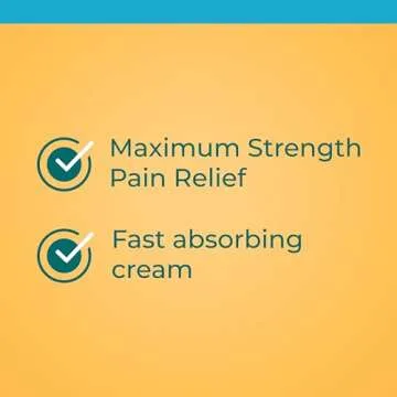 Neosporin + Maximum-Strength Pain Relief Dual Action Cream, First Aid Topical Antibiotic & Analgesic Cream for Wound Care of Minor Cuts, Scrapes & Burns, Polymyxin B & Pramoxine HCl, 1 oz