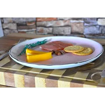 roro Ceramic Stoneware Dinner Plates Set of 2