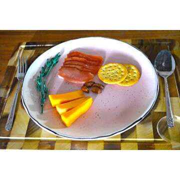 roro Ceramic Stoneware Dinner Plates Set of 2