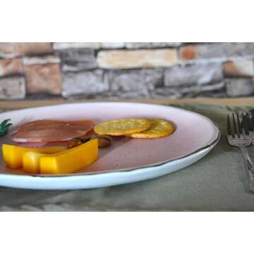 roro Ceramic Stoneware Dinner Plates Set of 2