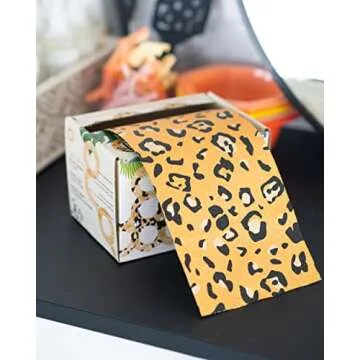 Framar Party Animal Embossed Roll Aluminum Foil, Hair Foils For Highlighting - Medium 320 ft