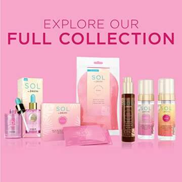 SOL Self Tanner Towelettes for Smooth, Natural Tans