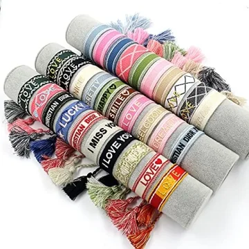 COLORFUL BLING Woven Friendship Bracelet for Women