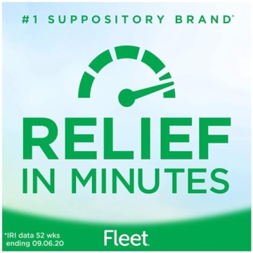 Fleet Glycerin Suppositories for Quick Constipation Relief