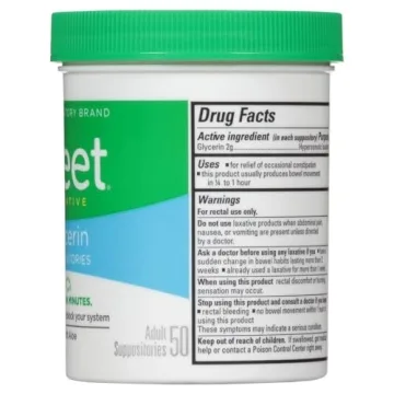 Fleet Glycerin Suppositories for Quick Constipation Relief