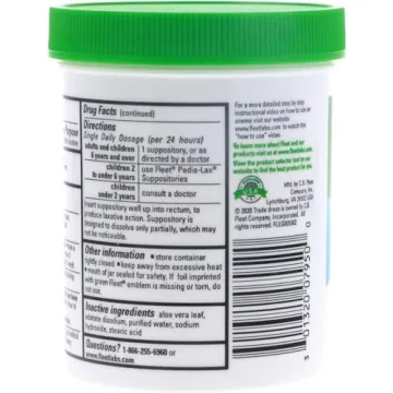 Fleet Glycerin Suppositories for Quick Constipation Relief