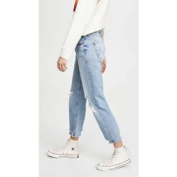 MOTHER Women's Superior The Tomcat Jeans, The Confession, Blue, 26