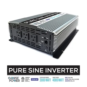 GoWISE Power 2000W Pure Sine Wave Power Inverter