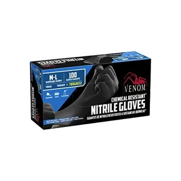 Durable Venom Nitrile Gloves - Chemical Resistant & Reliable