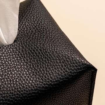 OLETHA Aesthetic Rectangle Tissue Box Cover for Home