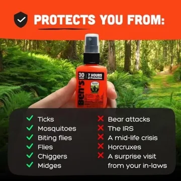Ben's Travel Size DEET Bug Spray for Insect Protection