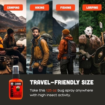 Ben's Travel Size DEET Bug Spray for Insect Protection