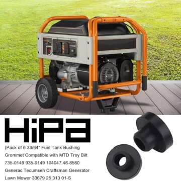 Hipa 6PCS Fuel Gas Tank Bushing Grommet for MTD Troy Bilt 735-0149 935-0149 Toro Wheel Horse 104047 ...