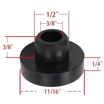 Hipa 6PCS Fuel Gas Tank Bushing Grommet for MTD Troy Bilt 735-0149 935-0149 Toro Wheel Horse 104047 46-6560 Scag 48309 Generator Lawn Mower Parts