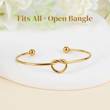 Forever Love Knot Bracelet - Best Friend Gifts for Women