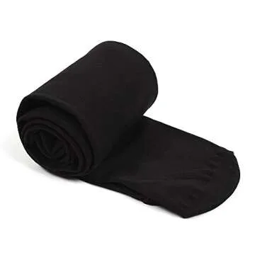 Stelle Girls' Ultra Soft Pro Dance Tight/Ballet Footed Tight(Toddler/Little Kid/Big Kid),BK,S