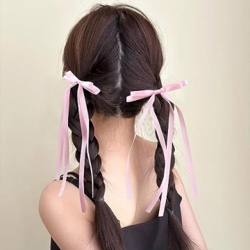Shop VOBOBE 4PCS Ribbon Hair Bows for Women and Girls