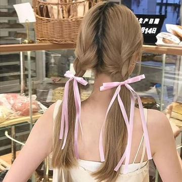 Shop VOBOBE 4PCS Ribbon Hair Bows for Women and Girls