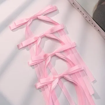 Shop VOBOBE 4PCS Ribbon Hair Bows for Women and Girls