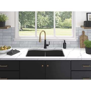 KOHLER Kennon 33" Double-Equal Neoroc Kitchen Sink