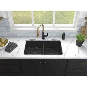 KOHLER Kennon 33" Double-Equal Neoroc Kitchen Sink