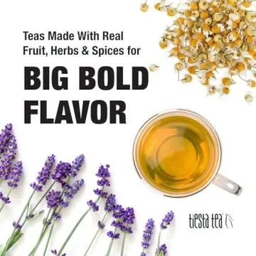 Tiesta Tea - Lavender Chamomile Herbal Tea, Calming Loose Leaf Blend with Chamomile, Lavender and Lemongrass, Caffeine-Free Herbal Tea, Great for Hot or Iced Tea, Refillable Tin, 50 Cups - 2 Ounce