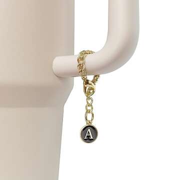 Stylish Stanley Cup Accessories - Personalized Tumbler Charm Set