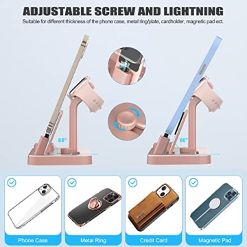 Rose Gold 3-in-1 Charging Station for Apple Devices