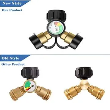 ATKKE Propane Y Splitter for Efficient Dual Use