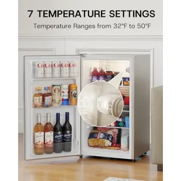 Upstreman Mini Fridge - Stylish & Energy Efficient Cooling