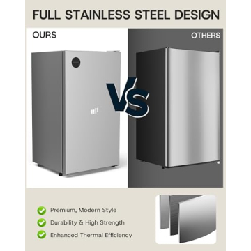 Upstreman Mini Fridge - Stylish & Energy Efficient Cooling