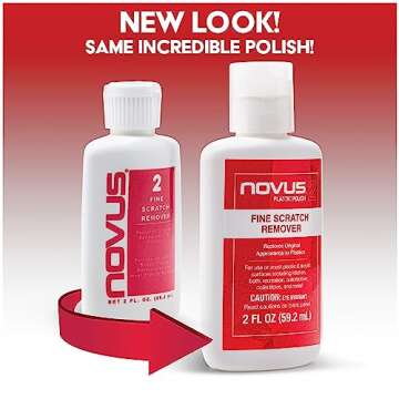NOVUS 7033 | Fine Scratch Remover #2 | 2 Ounce Bottle