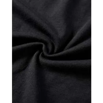 CRZ YOGA Women's Pima Cotton Workout Short Sleeve Shirts Loose Athletic Crop Tops Gym Casual Cropped T-Shirt Black Medium